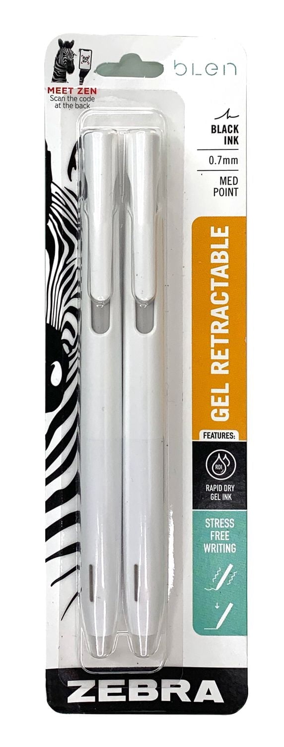 bLen stylos gel rétractables paquet de 2