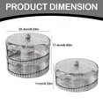thumbnail image 3 of Oleegame 1 Pce Distributeurs d'Œufs Empilables et Rangement / Conteneurs à Œufs Roulants Automatiques pour Réfrigérateur / Rangement Gain de Place pour Réfrigérateur Distributeurs et Organisateurs d'Œufs Roulants Gris, 3 of 7