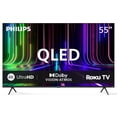 thumbnail image 1 of Philips 55" 4K UHD QLED, 7676 Series QLED TV, 55PQL7676/F6, 1 of 19