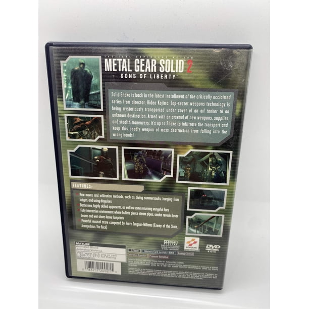 Metal Gear Solid 2: Sons of Liberty - PlayStation 2 - Walmart.ca