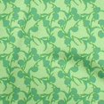 thumbnail image 1 of oneOone Cotton Poplin Light Green Fabric Floral Botanical Sewing Craft Projects Fabric Prints By Yard 56 Inch Wide, 1 of 4