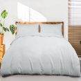 thumbnail image 2 of Unique Bargains Pompoms 110gsm Brushed Polyester Duvet Cover Set,3 Pieces,, 2 of 9