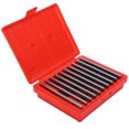 thumbnail image 2 of Thin Parallel Bar Set, Machinist Lathe Tools 0.0005 Accuracy Thin Parallel Bars, 10 Pairs For Construction Surveying, 2 of 8