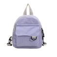 thumbnail image 1 of AYktou Home Organizers and Storage Mini Backpack Ins Cute OL Commuting Small Cosmetic Bag Corduroy Texture Student Versatile Schoolbag Adjustable Shoulder Strap Fashion for Party Indoors, 1 of 6