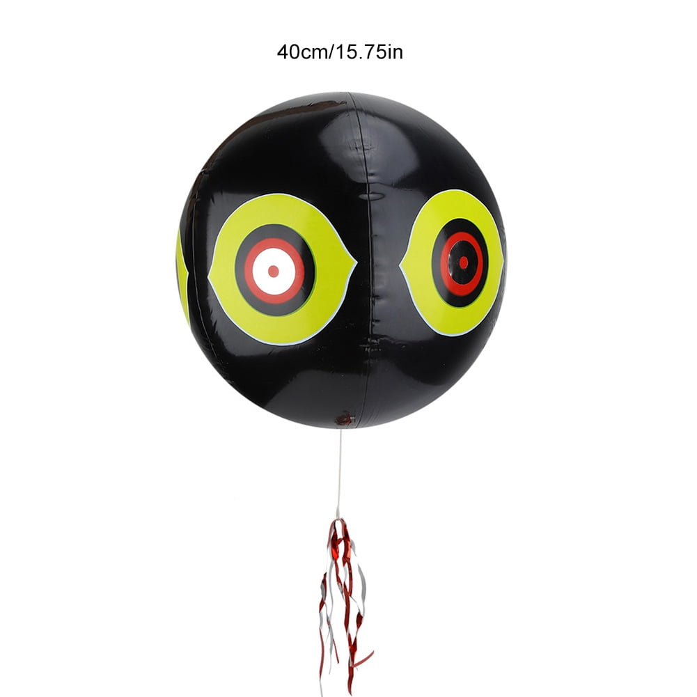 Terror Inflatable Bird Scare Balloon Bird Repellent  Balloon, 3D Eyes,  Features, Mimic  , Orchard, Farmland Repellent