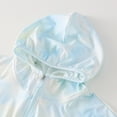 thumbnail image 4 of Chandail à Capuchon à Fermeture à Glissière de Protection Solaire pour Enfants, Léger, Manches Longues, Maillot Dermoprotecteur avec Capuchon, Couvre-Maillot de Bain, Bleu, 5 Ans-7 Ans, 4 of 6