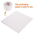 thumbnail image 3 of OUNONA 100Pcs White Packing Paper Sheets for Shipping and Moving Fragile Dishes, 3 of 7