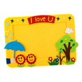 thumbnail image 1 of Rongfmy DIY Picture Frame Craft Frames Set Photo Frame for Bedroom Shelf Arts Crafts I Love You Yellow, 1 of 9