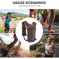 thumbnail image 5 of Sac de Poitrine de Sport Extérieur Sac de Course Imperméable pour Course Voyage Randonnée Cyclisme, 5 of 5