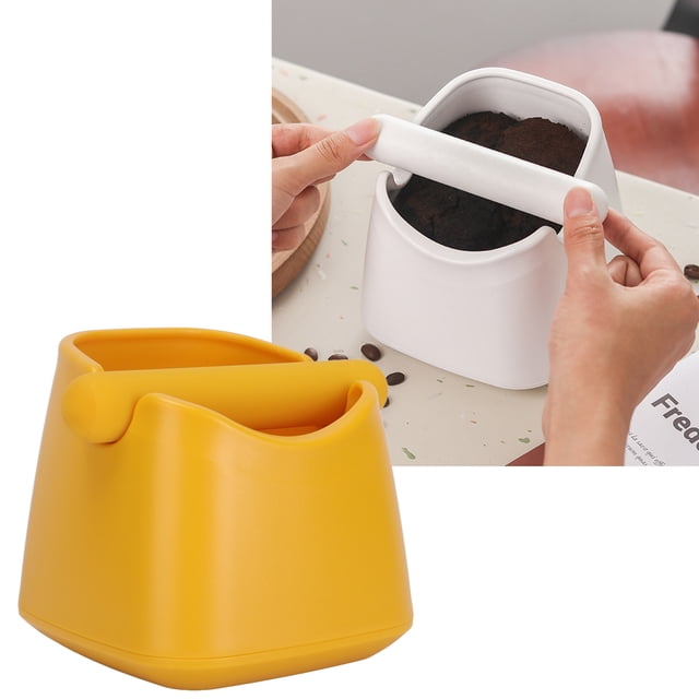 Coffee Knock Box Non Slip Base Knock Box Small Knock Container Stainless Steel Coffee Grounds Container For Coffee