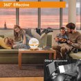 thumbnail image 2 of Sunbeam Symphony, Full Spectrum Light Therapy Lamp with 10000 Lux, 3D Printed Moon Design, for Enhancing Focus and Mood, 2 of 6
