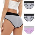 thumbnail image 2 of 3 Pcs Culottes Menstruelles pour Femmes, Étanches et Respirantes, Culottes de Règles, Culottes d'Incontinence, 2 of 8