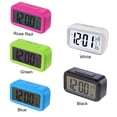 thumbnail image 4 of Graflsoa Glow-in-the-Dark Kids Alarm Clock with Music Wake-Up, Large Display, Green, Battery Not Included, 4 of 6