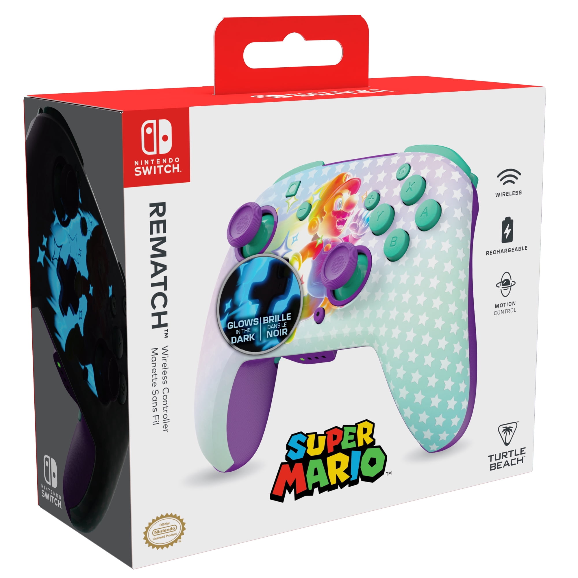 Turtle Beach® Rematch™ Wireless Controller: Invincible Mario