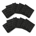 thumbnail image 1 of INSPIRE CHIC Rallonges de Soutien-Gorge pour Femmes à 3 Crochets 3 Rangées Bretelle de Soutien-Gorge Extensible Boucle Crochets Bande de Soutien-Gorge Noir 10, 1 of 5