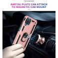thumbnail image 4 of Samsung Galaxy A53 5G Case with Screen Protector,Ring Kickstand Military Grade Protective Shockproof Armor Dual Layer Protection Defender Back Cover Phone Case for Galaxy A53 5G - Rose Gold, 4 of 5
