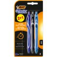 thumbnail image 1 of BIC Gel-ocity Stylos à Bille Roulante, 0,7 mm, Couleurs d'Encre Assorties, Lot de 3, 1 of 4