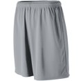 thumbnail image 2 of Wicking Mesh Athletic Shorts L Silver Grey, 2 of 2