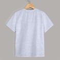 thumbnail image 5 of WEAIXIMIUNG T-Shirts pour Adolescentes 16-18 Filles Manches Courtes Col Rond T-Shirts Imprimés 6 Couleurs, 5 of 5
