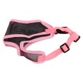 thumbnail image 3 of Muzzle, Breathable Soft Edges Adjustable Short Snout Dog Mesh Muzzle  For Shar Pei Blue,, 3 of 8