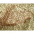 thumbnail image 4 of oneOone Silk Tabby Fabric Swirl & Geometric Block Print Sewing Fabric BTY 42 Inch Wide, 4 of 4