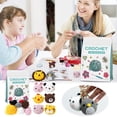 thumbnail image 2 of CJiaWei Crochet Kit For Beginners 8PCS Crocheting Animals Kits Yarn Crochet Hook Set With Step By Step Video Tutorials For Adult Kids DIY Knitting, 2 of 5