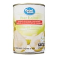 thumbnail image 1 of Great Value Pear Halves in Fruit Juice from Concentrate, 1 of 2