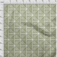 thumbnail image 3 of oneOone Tissu Viscose Georgette à Pois et Triangle Imprimé Bloc BTY 42 Pouces de Large, 3 of 4
