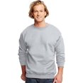 thumbnail image 2 of Hanes Chandail à Col Rond pour Adulte en Coton Ultime, S, Cendre, 2 of 3