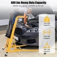 thumbnail image 2 of TROPOW Adjustable Heavy-Duty Automotive Creeper, 400 Lbs Capacity, 48" to 66" Height Range, 4 Swivel Caster Wheels, Foldable Design for Home Garage & Workshop, 2 of 6