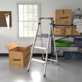 thumbnail image 3 of COSCO 3 Step Connection Step Stool ( White & Gray, 8ft 10in Max Reach), 3 of 8