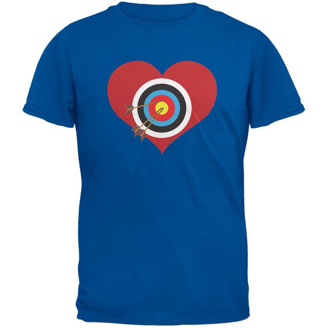 T-Shirt pour Adulte Bleu Cupid Target