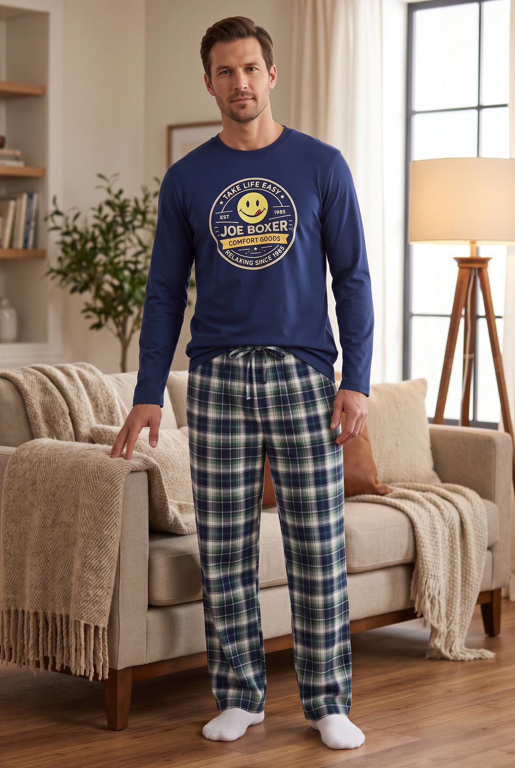 Ensemble de nuit 2 pièces Joe Boxer pour homme