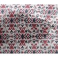 thumbnail image 4 of oneOone Viscose Chiffon Fabric Triangle Ikat Print Sewing Fabric BTY 42 Inch Wide, 4 of 4