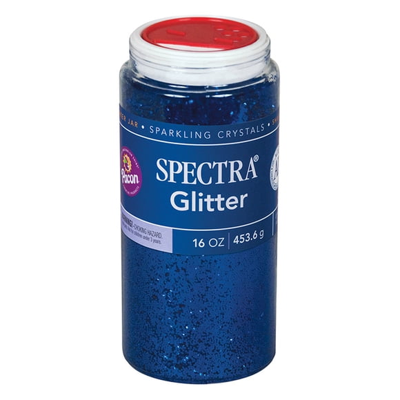 Spectra® Blue Glitter, 1 lb, 1 Jar