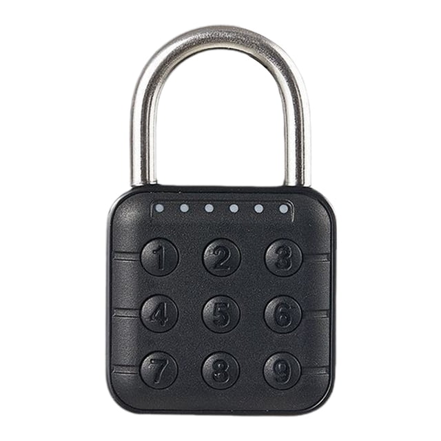 Combination Lock for Locker,Electronic Locks Combination Locks Small Locks Student Lockers Smart Padlock U-Type Remote Power Meter Cabinet Combination Locks,Locks for Lockers
