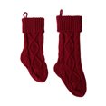 thumbnail image 2 of ZAXARRA Christmas Stockings Classic Cable Knit Fireplace Hanging Stockings, 2 of 8