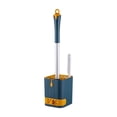 thumbnail image 2 of Multifunctional Wall Double Head Toilet Cleaning Brush Long Handle For Cleaning Without Dead Corners Built In Tray And Non Slip Base, 2 of 6
