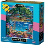 DOWDLE FOLK ART Kauai 500 Puzzle de pièce