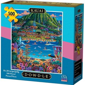 DOWDLE FOLK ART Kauai 500 Puzzle de pièce