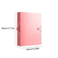 thumbnail image 3 of Birdeem Large Art Portfolio Folder 30 Pockets Display 60 Pages Artist Portfolio Folder with Clear Plastic Sleeves Presentation Storage Book for Artists Artwork, 3 of 12
