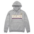 thumbnail image 1 of NFL Minnesota Vikings Chandail à Capuchon Sport à Texte Bloc - Gris Moyen, 1 of 4