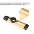 thumbnail image 3 of Eccomum Aluminum Alloy Kazoo Woodwind Instrument Musical Instrument for Beginners Gold, 3 of 5