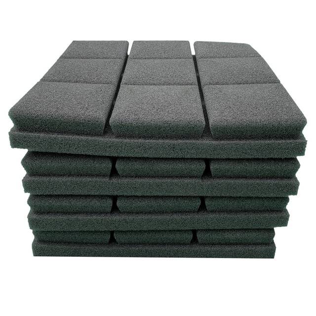 YZHM 4 Pcs Panneau en Mousse Acoustique Absorption du Son Arrêt Éponge Studio KTV Insonorisé