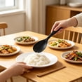 thumbnail image 4 of Non-Stick Silicone Rice Spoon Heat Resistant Kitchen Utensil for Rice Cooker, Food Grade Flexible Spatula with Hanging Hole, 4 of 6