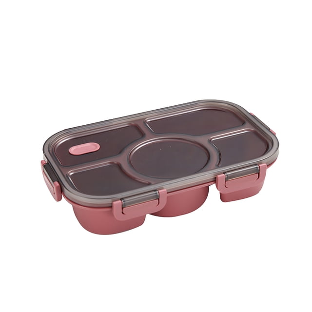 RKSTN Bento Boîte en Plastique Compartimentée, Contenant Alimentaire Bento, Rangement, Boîte à Lunch, Boîte Bento