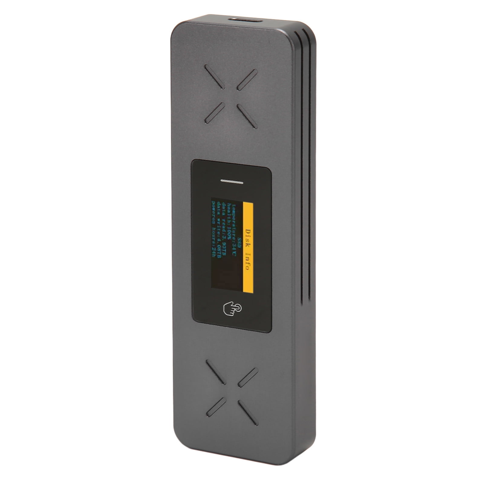 M.2 NVMe SSD Enclosure, Dual Protocol GEN2 Nvme 2280 RTL9210B External Hard Disk Drive Case 2TB  for Hard Disk
