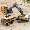 thumbnail image 3 of Remote Control Engineering Car Excavator Bulldozer Dump Truck Toy Rc Car For Children Birthday Gifts, 3 of 6