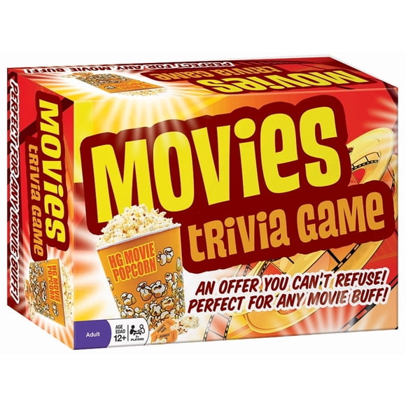Outset Media Movies Trivia Card Game, 2+ Player, Ages 12 & up