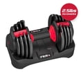 thumbnail image 1 of FitRx SmartBell, 9 in 1 Adjustable Dumbbell, 25 lb, 1 of 12